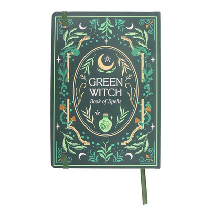 Green Witch A5 Notebook