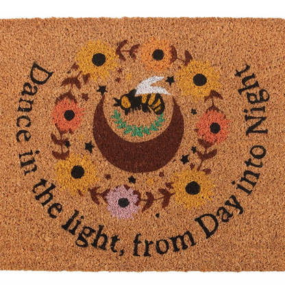 Natural Bee Radiant Doormat