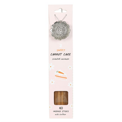 Set of 18 Carrot Cake Incense Stick Gift Sets in Display