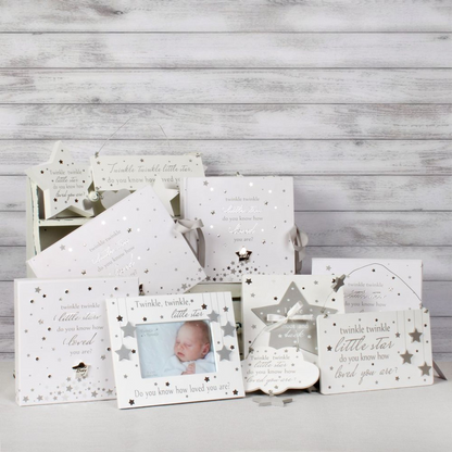 Twinkle Twinkle S/P Baby Gift & Bag - First Tooth & Curl Box