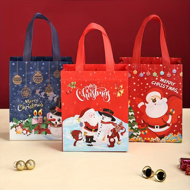 Christmas Gift Bag with Handle - Assorted Designs