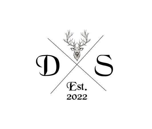 Personalised Rubberwood Cheese Board With Wire Slicer - Stag