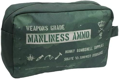 Miltary Heritage Manliness Ammo Canvas Wash Bag