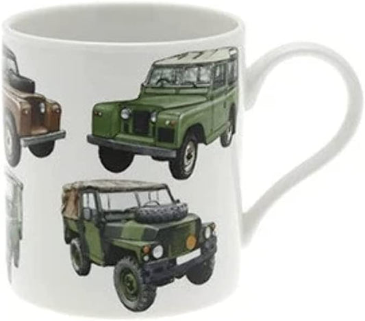 Classic 4x4 Collection Fine China Mug Gift Boxed by The Leonardo Collection