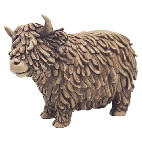 Lesser & Pavey Hughie Highland Cow Ornament - Large
