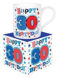 Birthday Gift Mug - 18th 21st 30th 40th 50th 60th by Simon Elvin