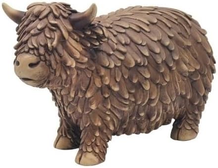 Lesser & Pavey Hughie Highland Cow XL Ornament