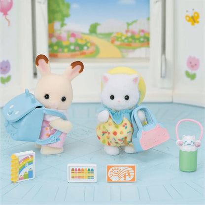 Sylvanian Families Nursery Friends - Walk Along Duo for Ages 3 and Up