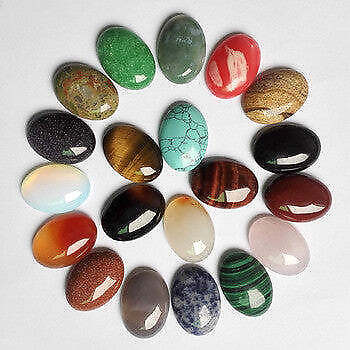 Thumb Worry Stone with Pouch