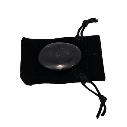 Thumb Worry Stone with Pouch