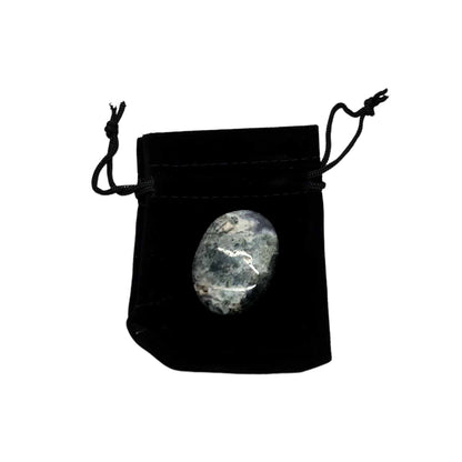 Thumb Worry Stone with Pouch