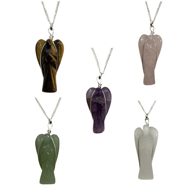 Crystal Angel Pendant