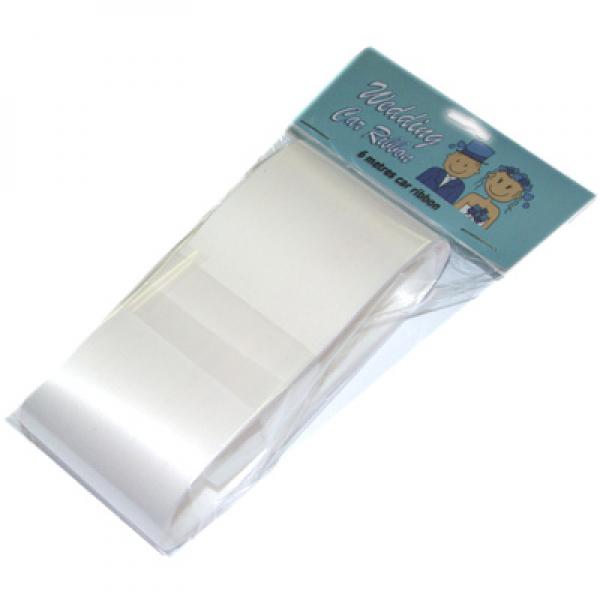 Decorative Wedding Car Ribbon, 6 Metres x 50mm, Various Colours