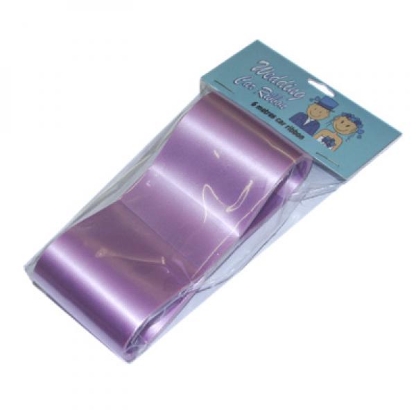Decorative Wedding Car Ribbon, 6 Metres x 50mm, Various Colours