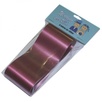 Decorative Wedding Car Ribbon, 6 Metres x 50mm, Various Colours