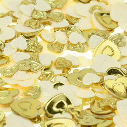 Foil Hearts Table Scatter Confetti, Choice of Colours