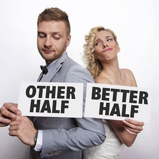 Other Half & Better Half Photo Props