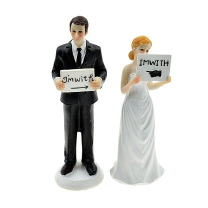 I'm with .... Cake Topper