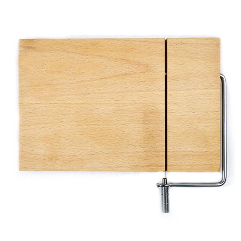 Personalised Rubberwood Cheese Board With Wire Slicer