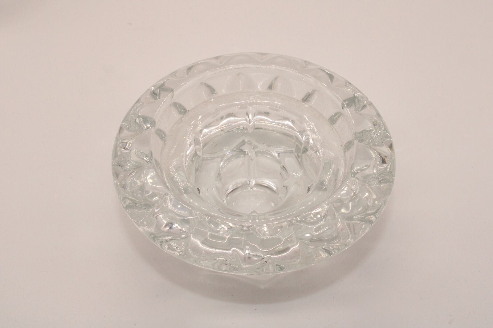 Round Crystal Tealight / Candle Holder