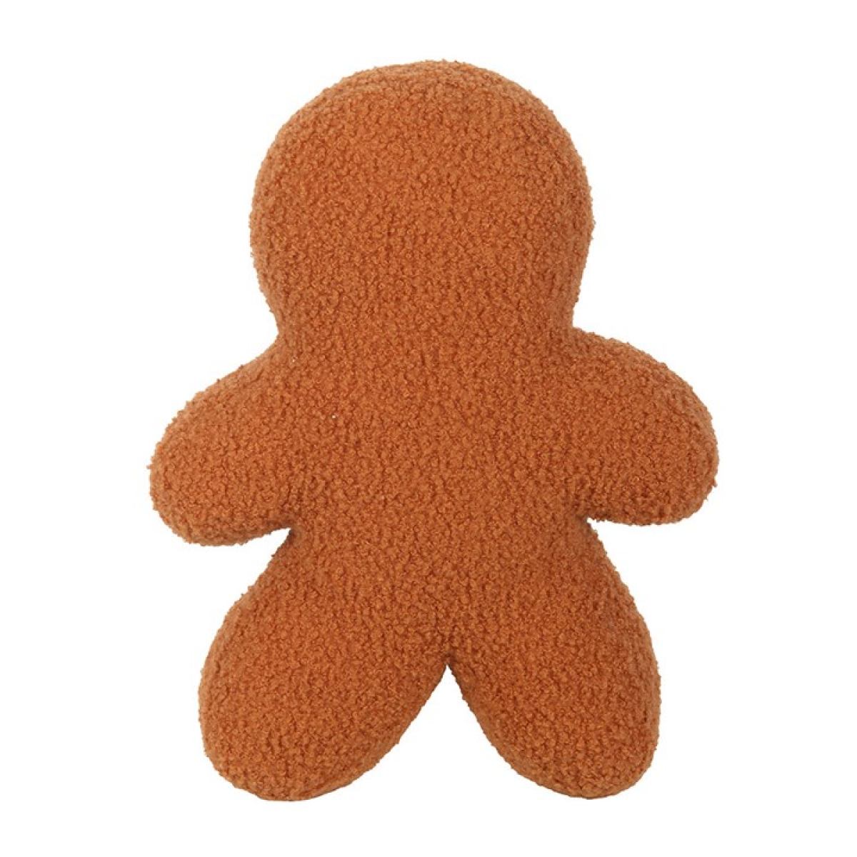 Gingerbread Man Boucle Cushion