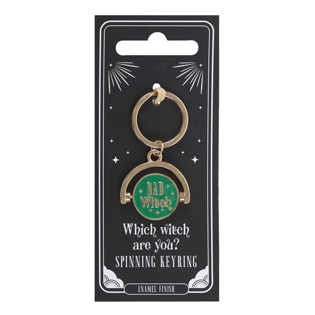 Which Witch Are You Spinning Keyring