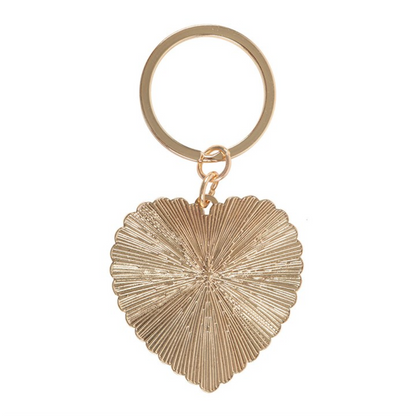 Folk Heart Keyring