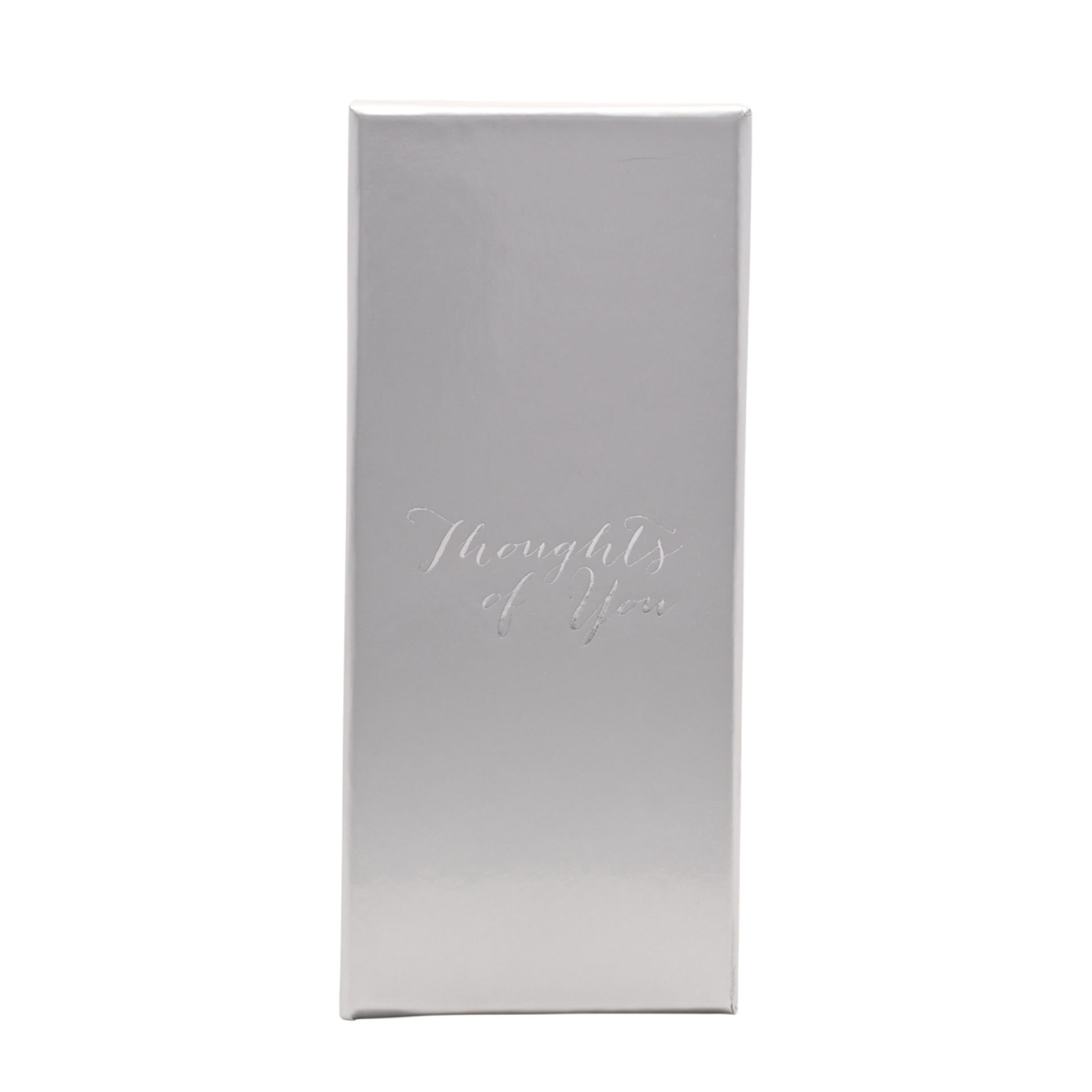 Engravable Silver Metal Feather Heart Plaque "Loving Memory"