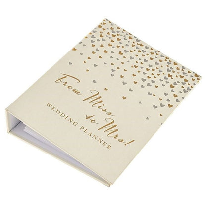 Little Hearts Wedding Planner with Divider - From Miss to Mrs