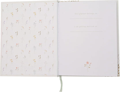 Love Story - Wildflower Wedding Planner Book and Organiser for the Bride