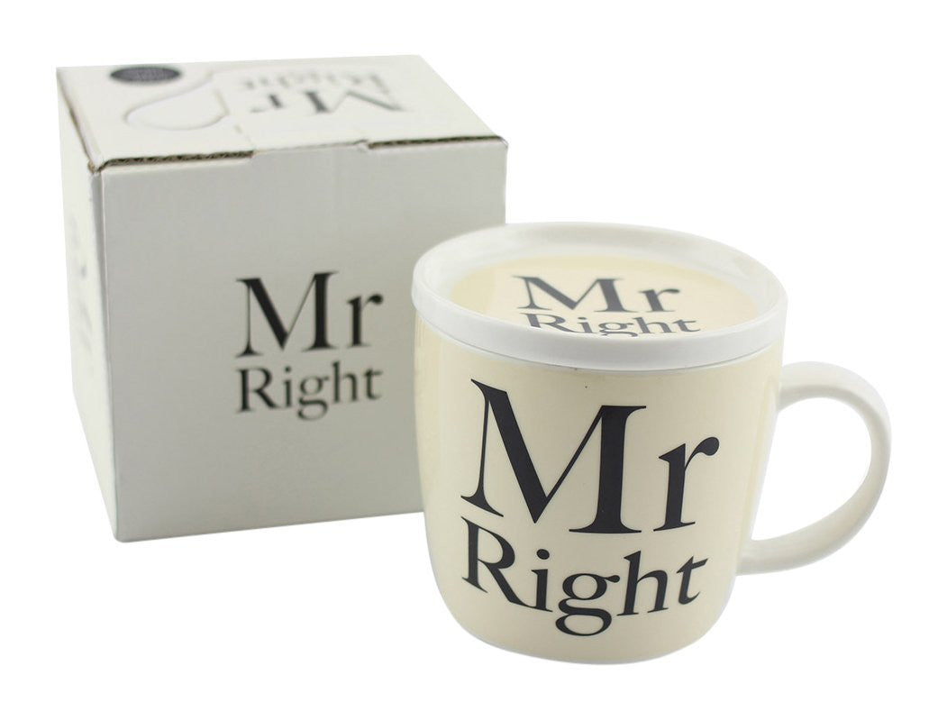 Leonardo "Mr Right" Mug and Coaster Set