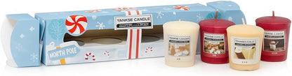 YANKEE CANDLE Home Inspiration Cracker 4 Votive Gift Set