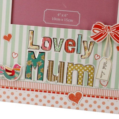 Laura Darrington Lovely Mum Photo Frame 4x6"