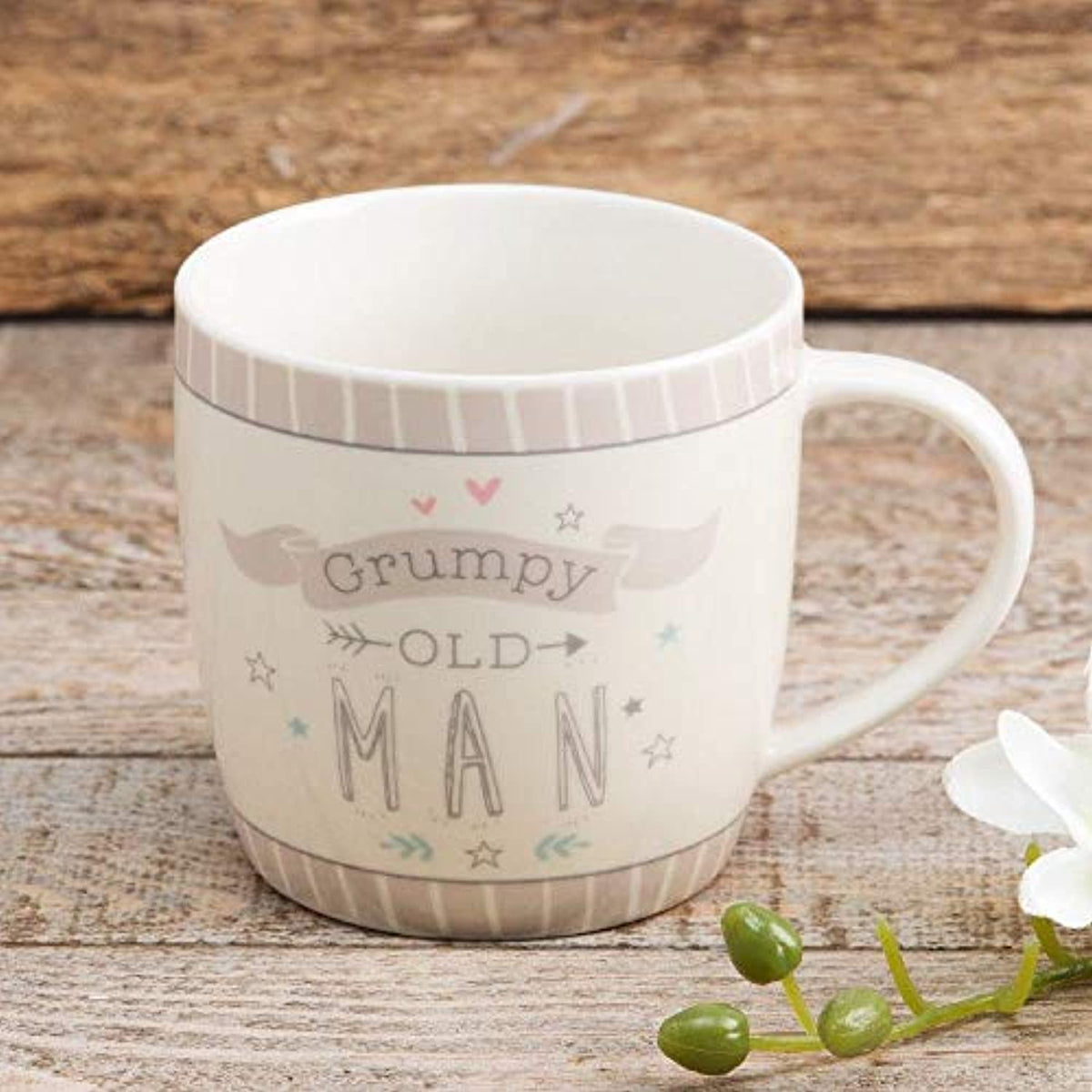 Love Life Grumpy Old Man Mug