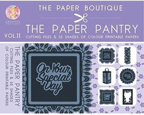 The Paper Boutique Vol II, Mixed Cutting Files & Papers on USB Memory Stick