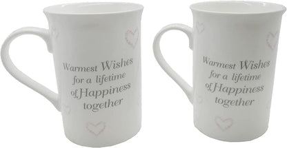 Wedding Day Mugs Gift Set by Lesser & Pavey
