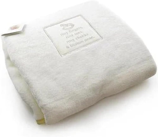 Cream Fleece Baby Blanket