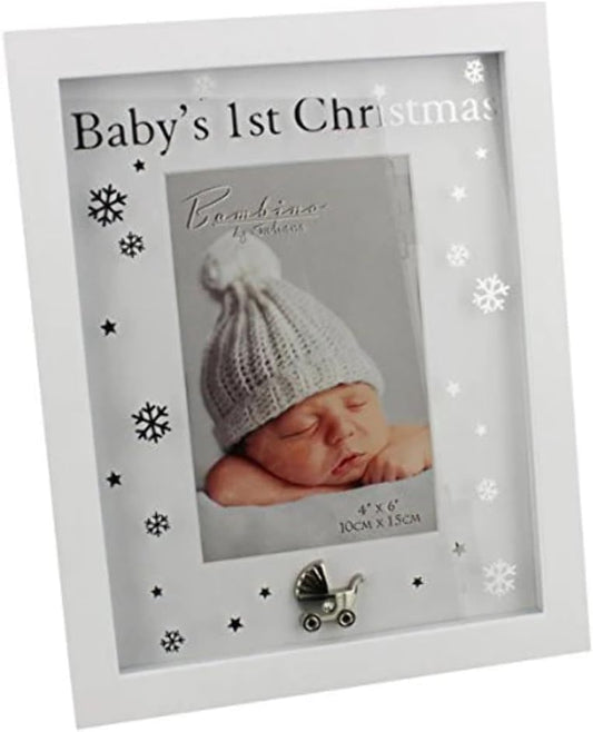 Baby's 1st Christmas Photo Frame 4'' x 6'' - Bambino by Juliana