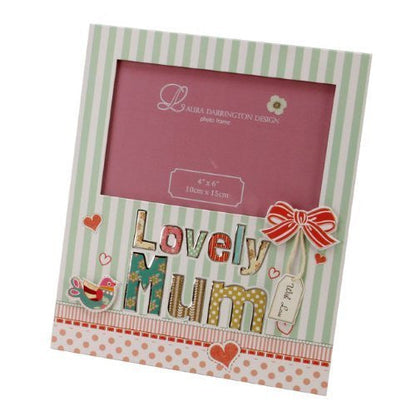 Laura Darrington Lovely Mum Photo Frame 4x6"