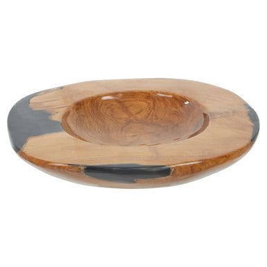 Surak Teak Wood & Resin Bowl