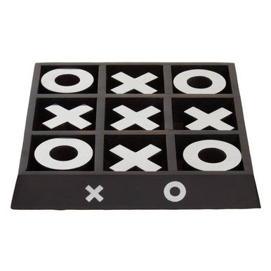 Churchill Games Black Wood Noughts And Crosses