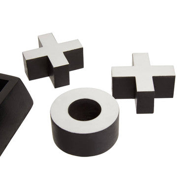 Churchill Games Black Wood Noughts And Crosses
