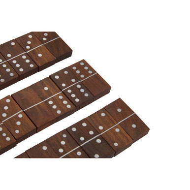Churchill Games Set With Dominoes Dice and Playing Cards