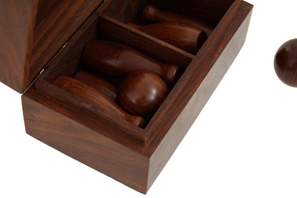 Churchill Games Sheesham Wood Skittles Set