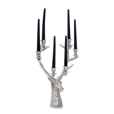Stag Candelabra for 6 Candles