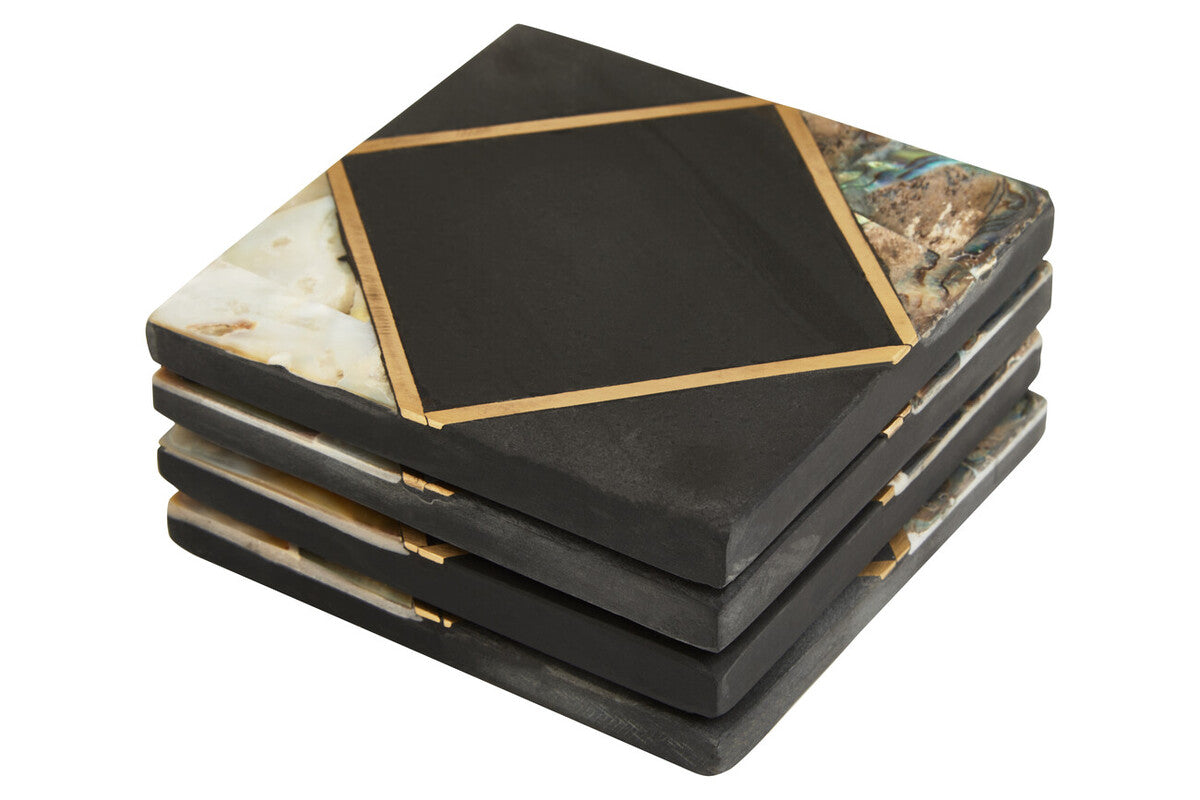 Set Of Four Slate Coasters