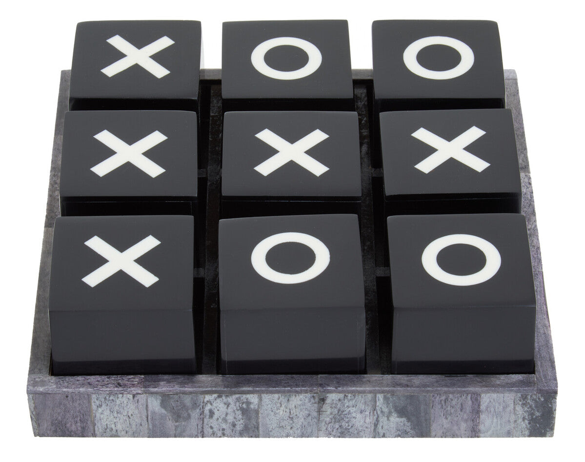 Churchill Games Grey Bone Noughts and Crosses