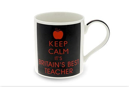 Keep Calm Best Teacher China Mug