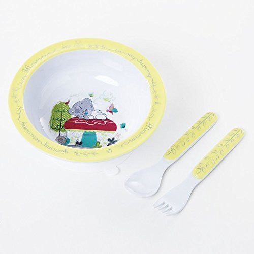 Tiny Tatty Teddy Me to You Bear Bowl, Fork and Spoon Set