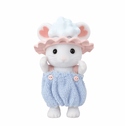 Sylvanian Families Bath Time Bubble Siblings Playset for Ages 3 and Up